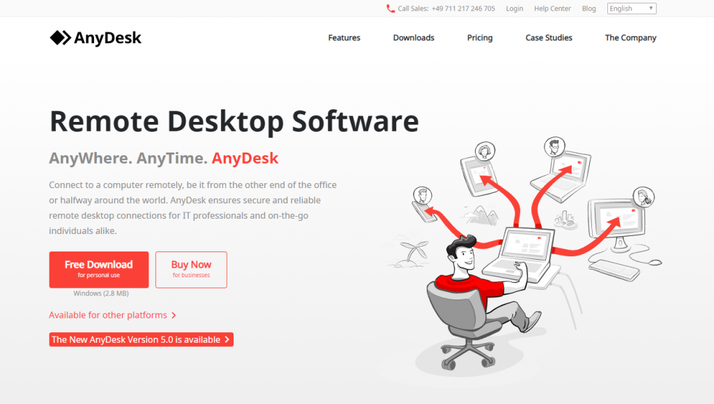 anydesk remote desktop free download